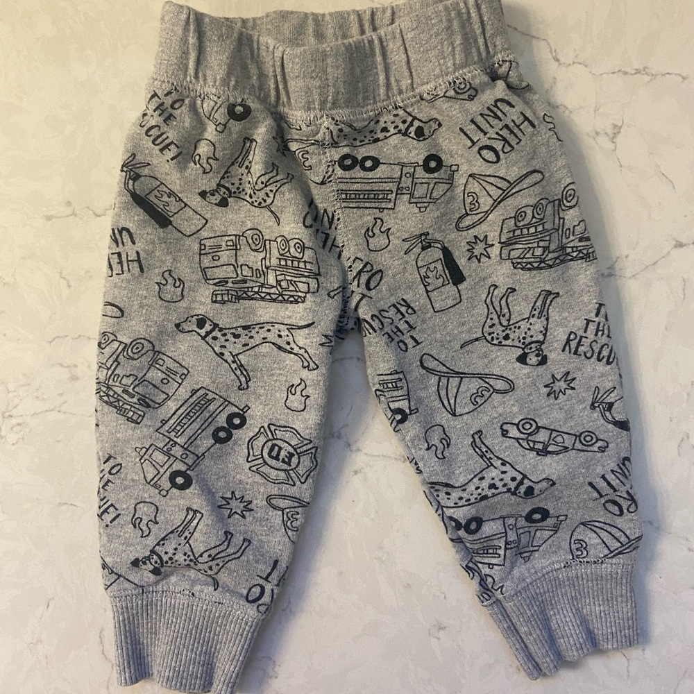 3 for $10 - Cute Fireman Jogging Pants